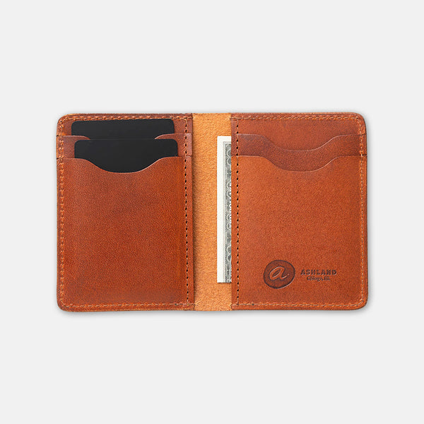 Vertical Bugs Moran in Horween® Dublin English Tan