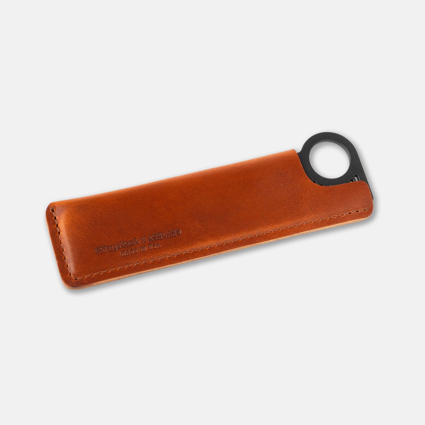 Chicago Comb & Leather Sheath