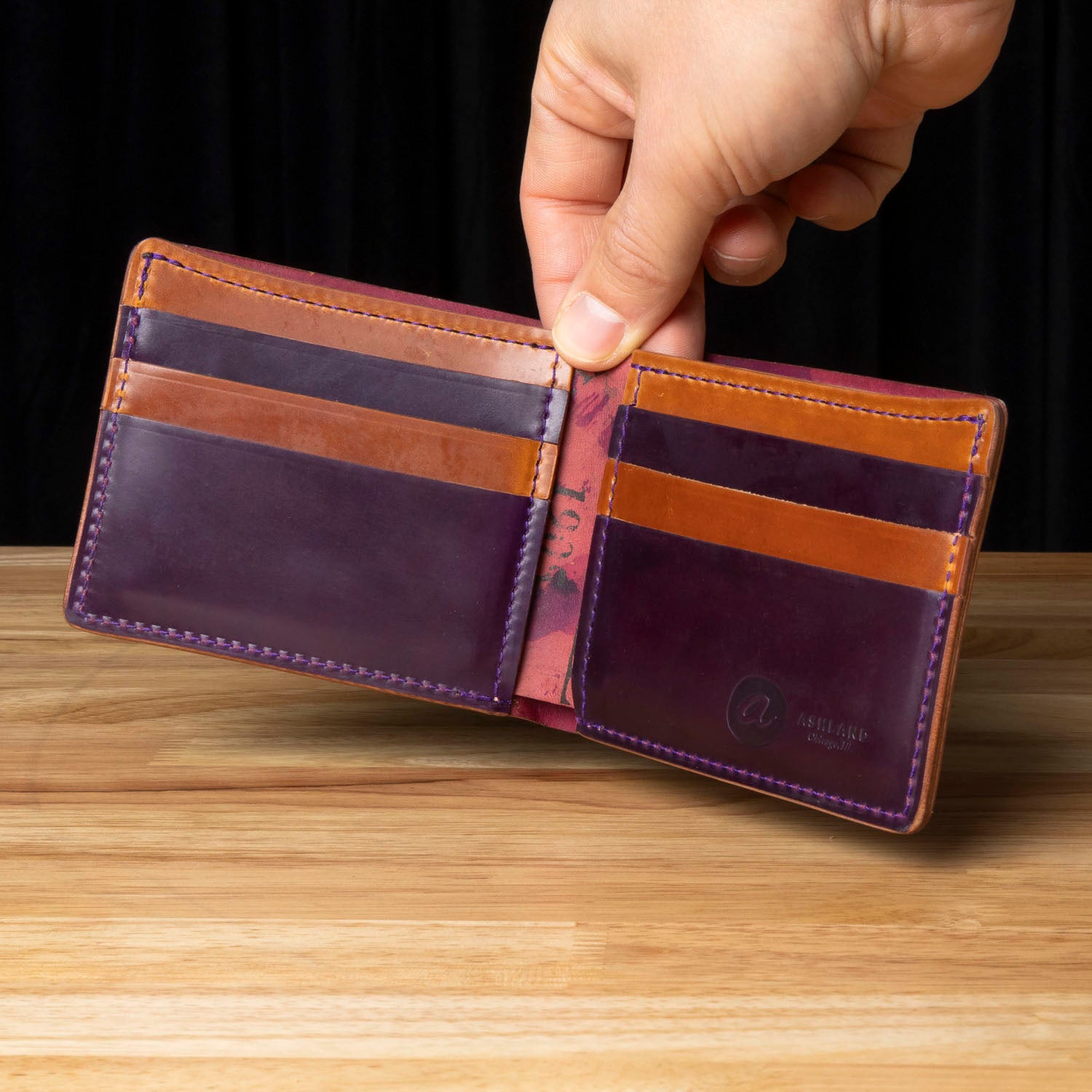B-Grade Johnny the Fox Leather Wallet