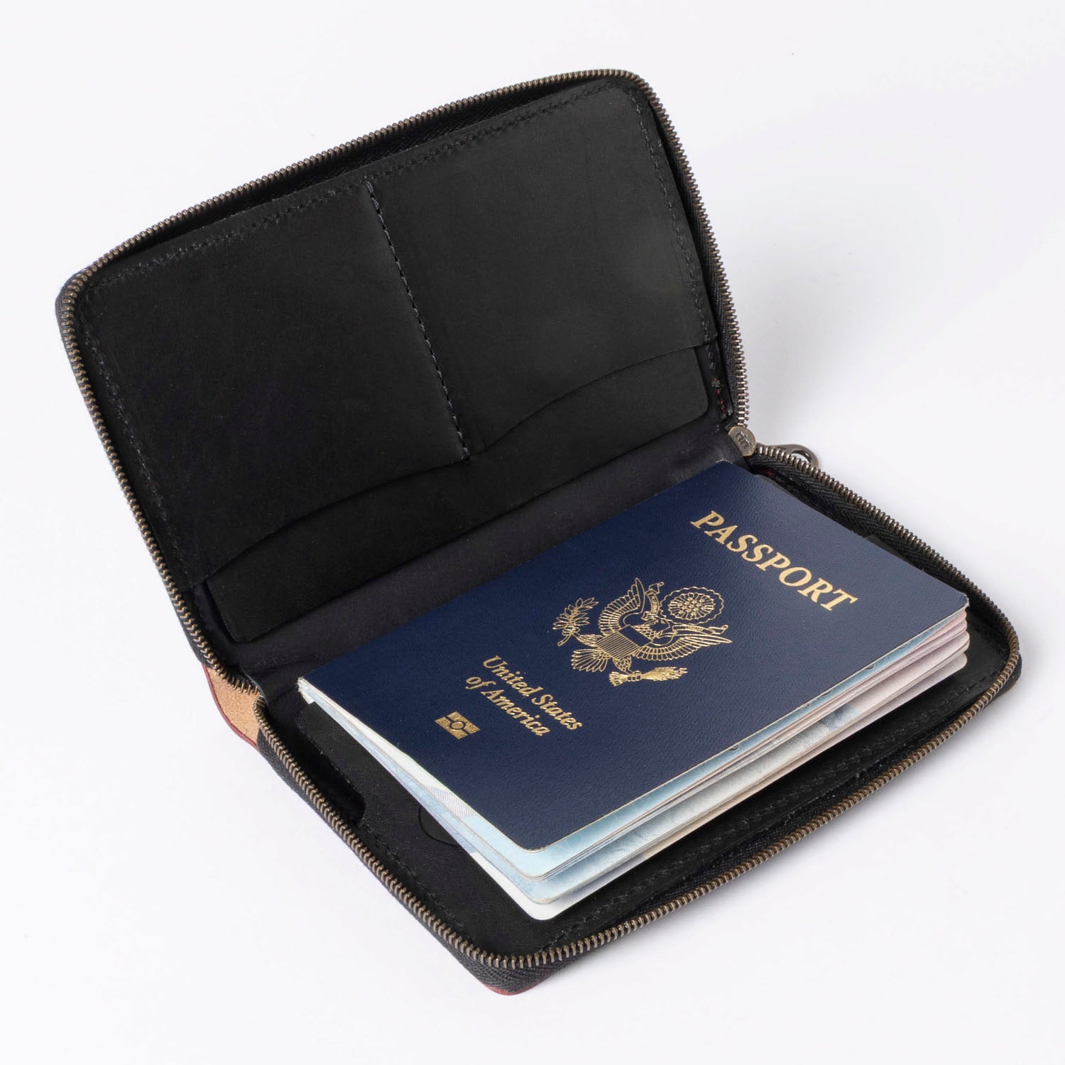 One-Off Prototype Zipper Passport & Field Notes Holder