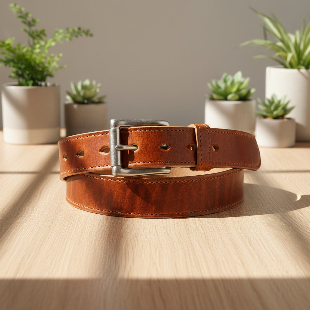 B-Grade Bucktown Leather Belt 1.25"