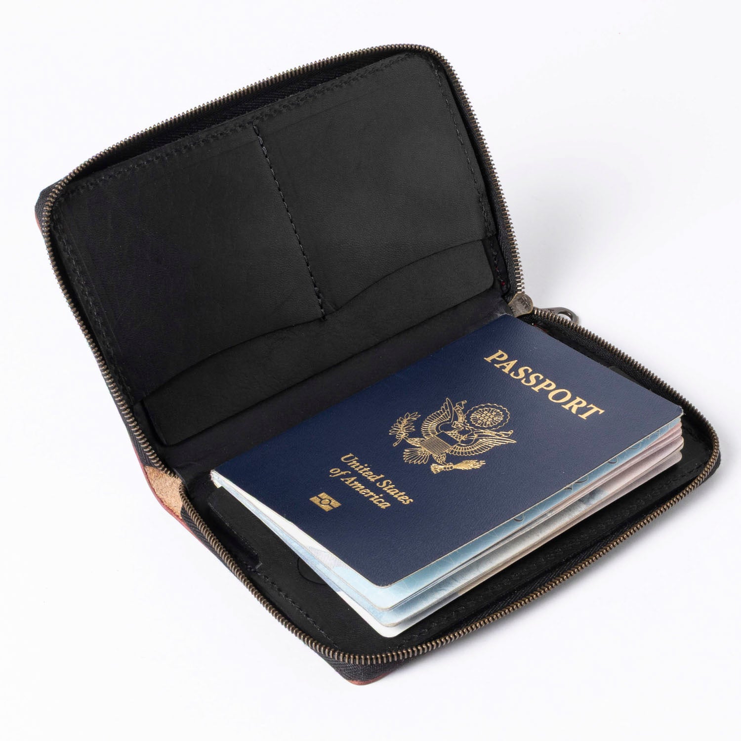 One-Off Prototype Zipper Passport & Field Notes Holder