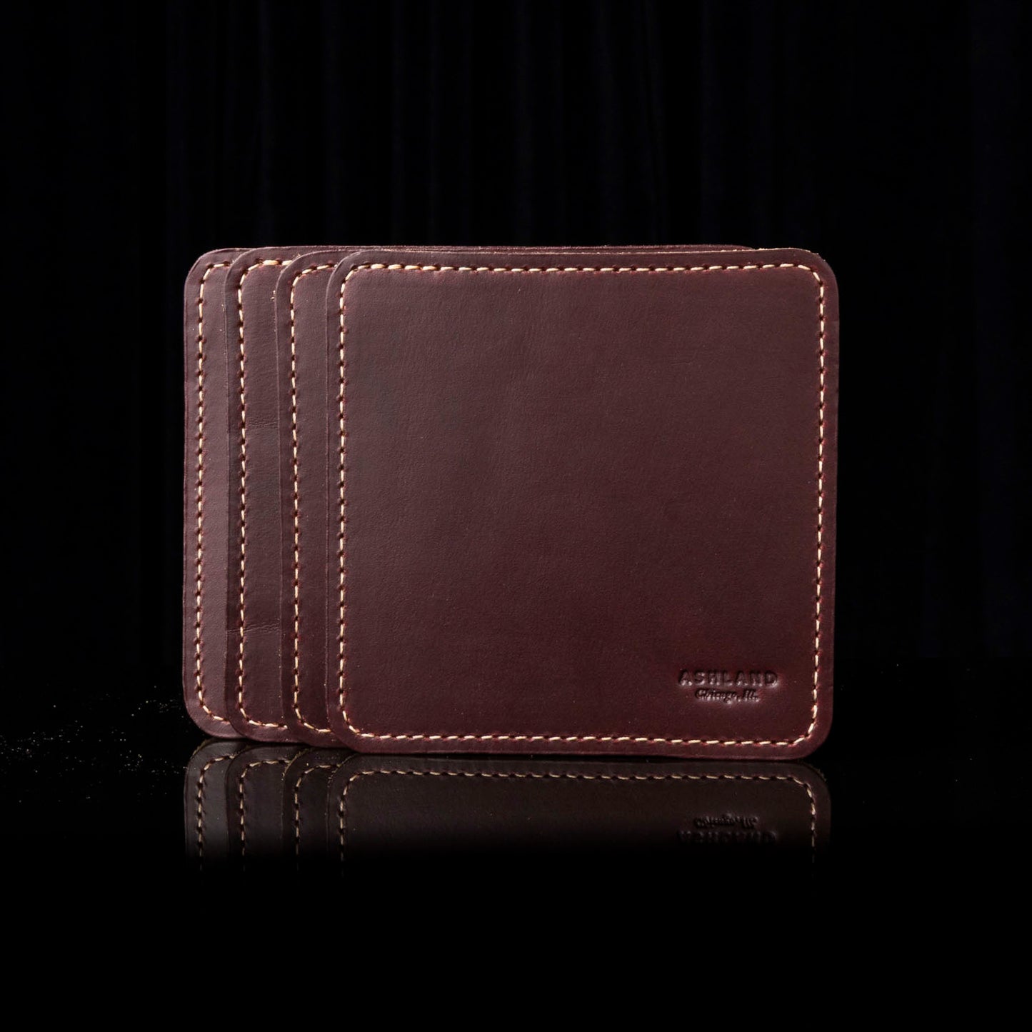 Leather Coaster 4-Pack