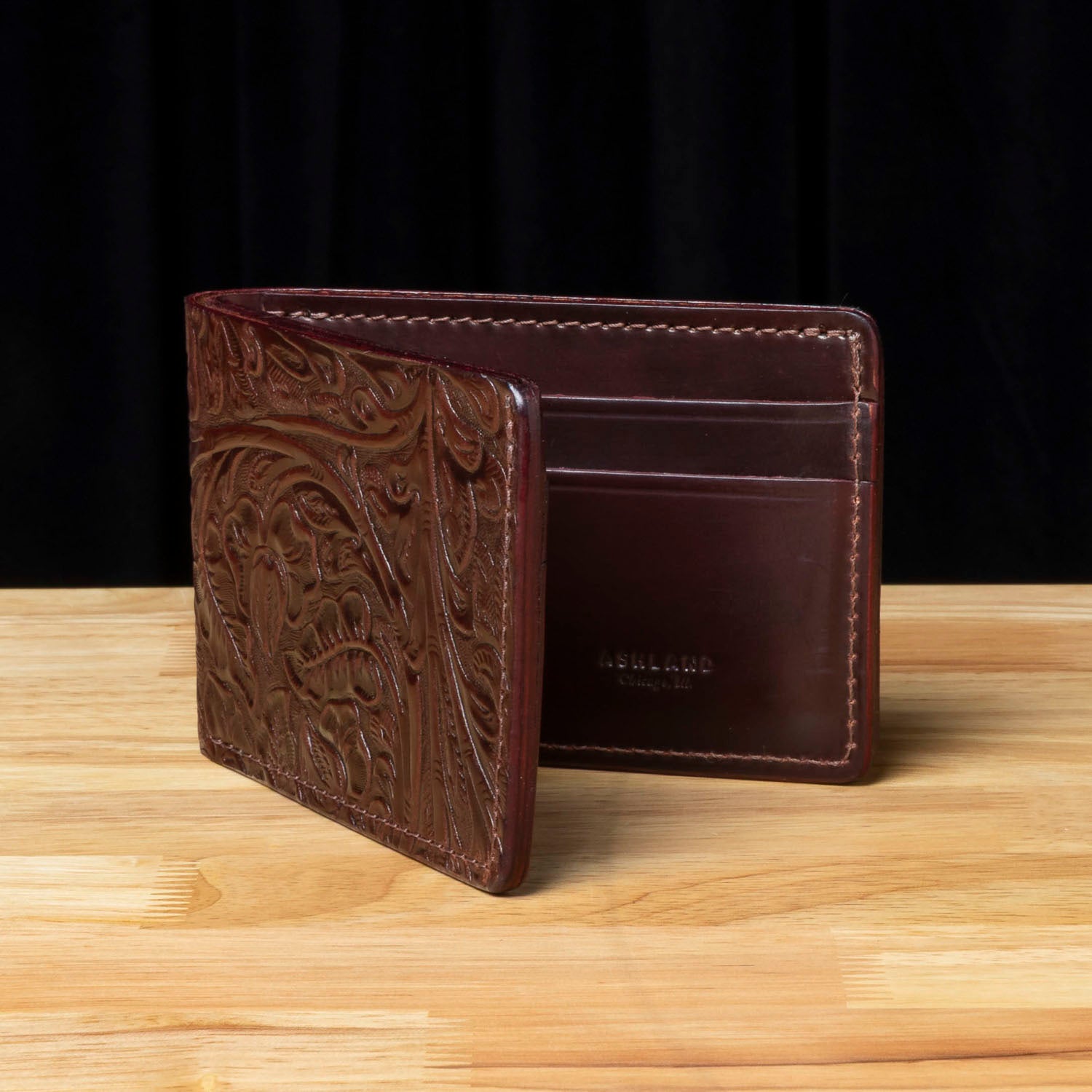DEMO Mini Fox Leather Billfold Wallet – Ashland Leather