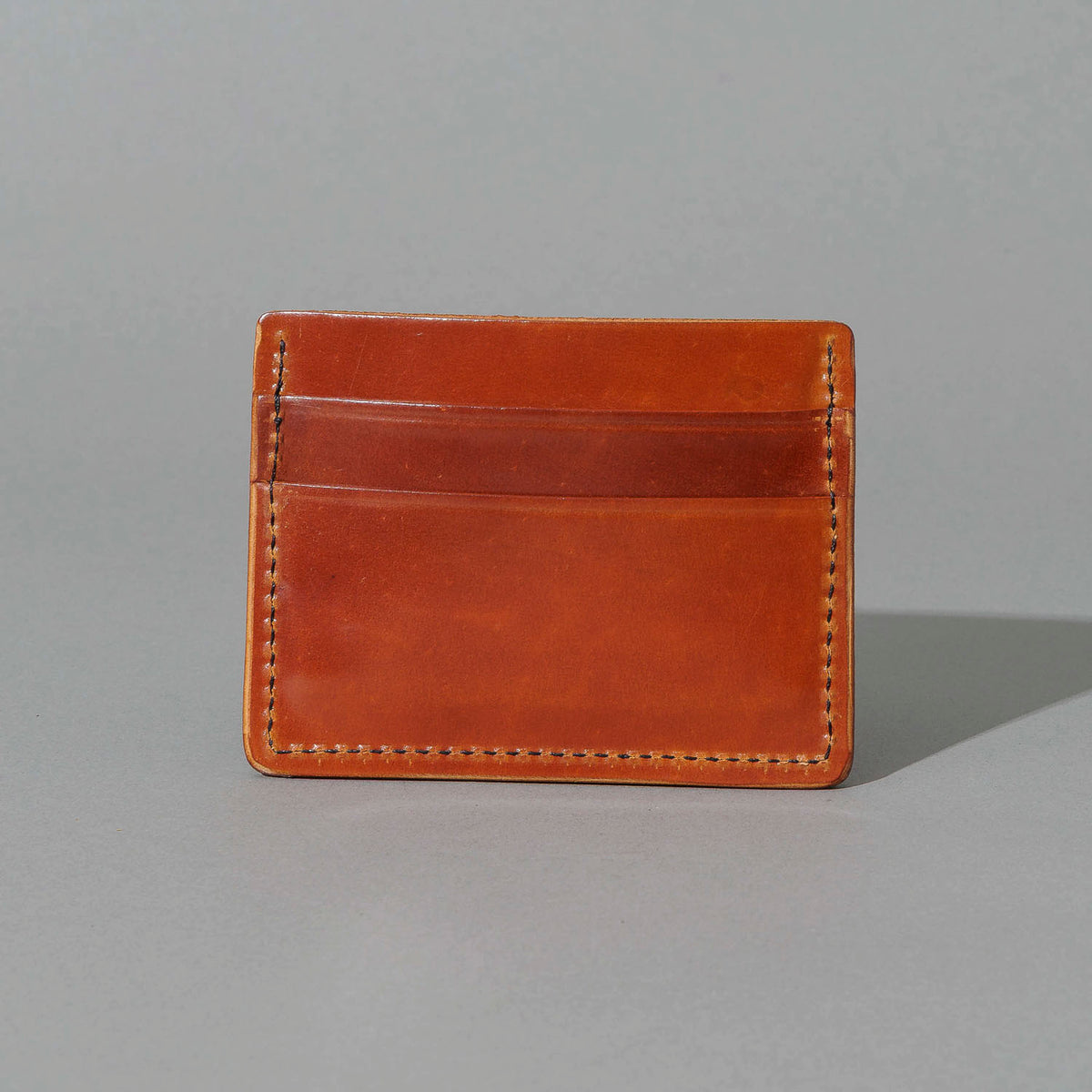 One-Off 5-Slot Frank the Enforcer in Blood Orange Shell Cordovan, back view