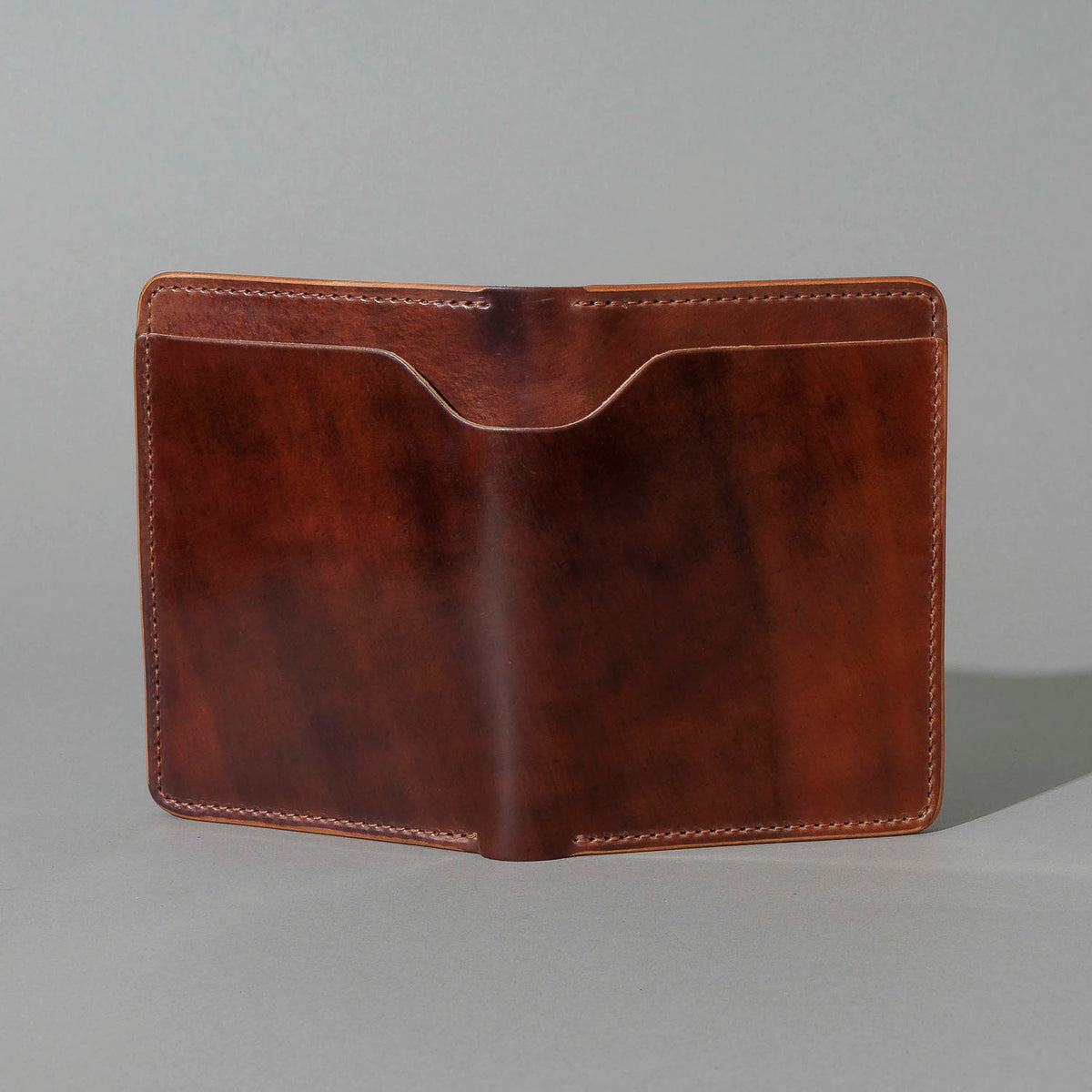 One-Off Fat Herbie in Marbled Color 8 Shell Cordovan with Reverse Interior, back view