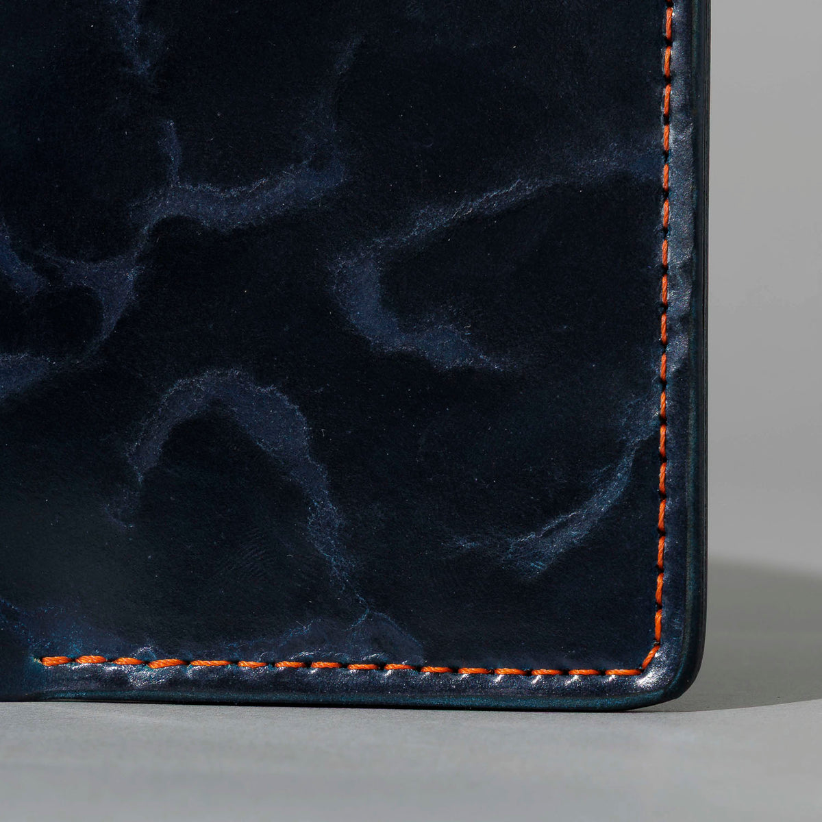 One-Off Tony the Ant in Branded Blue Shell Cordovan, close-up detail, shot 5