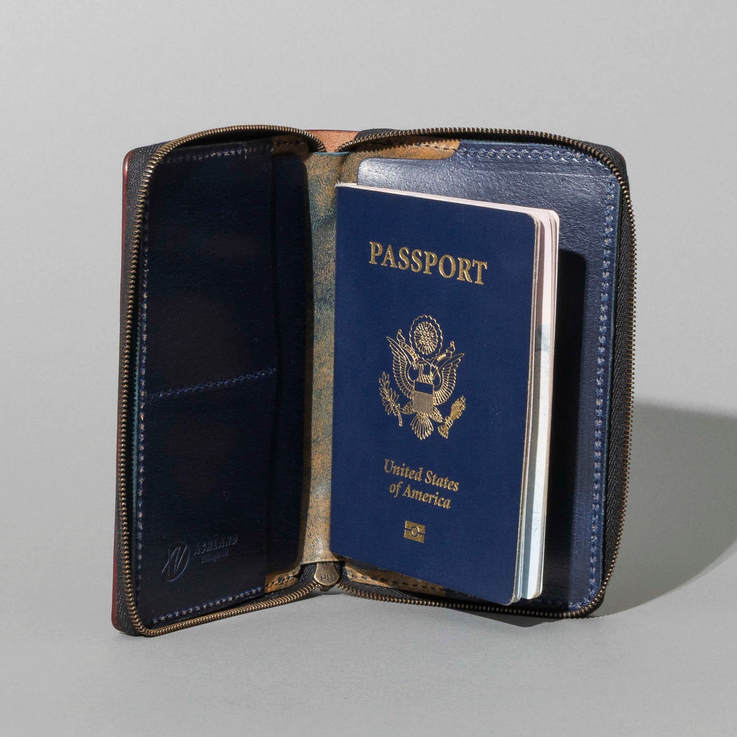 One-Off Prototype Zipper Passport & Field Notes Holder