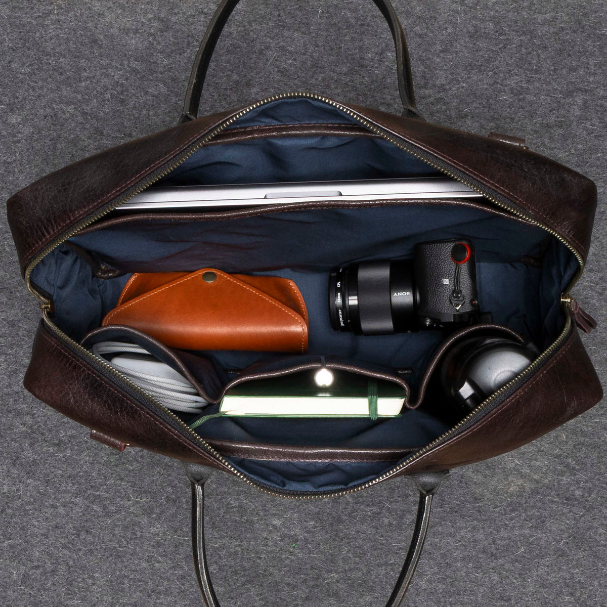 LaSalle Leather Briefcase
