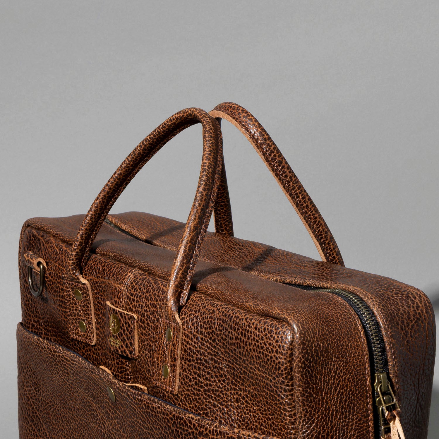 One-Off LaSalle Leather Briefcase