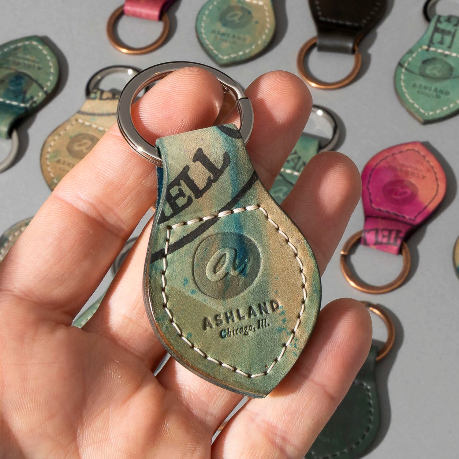 Shell Cordovan Mystery Key Fob