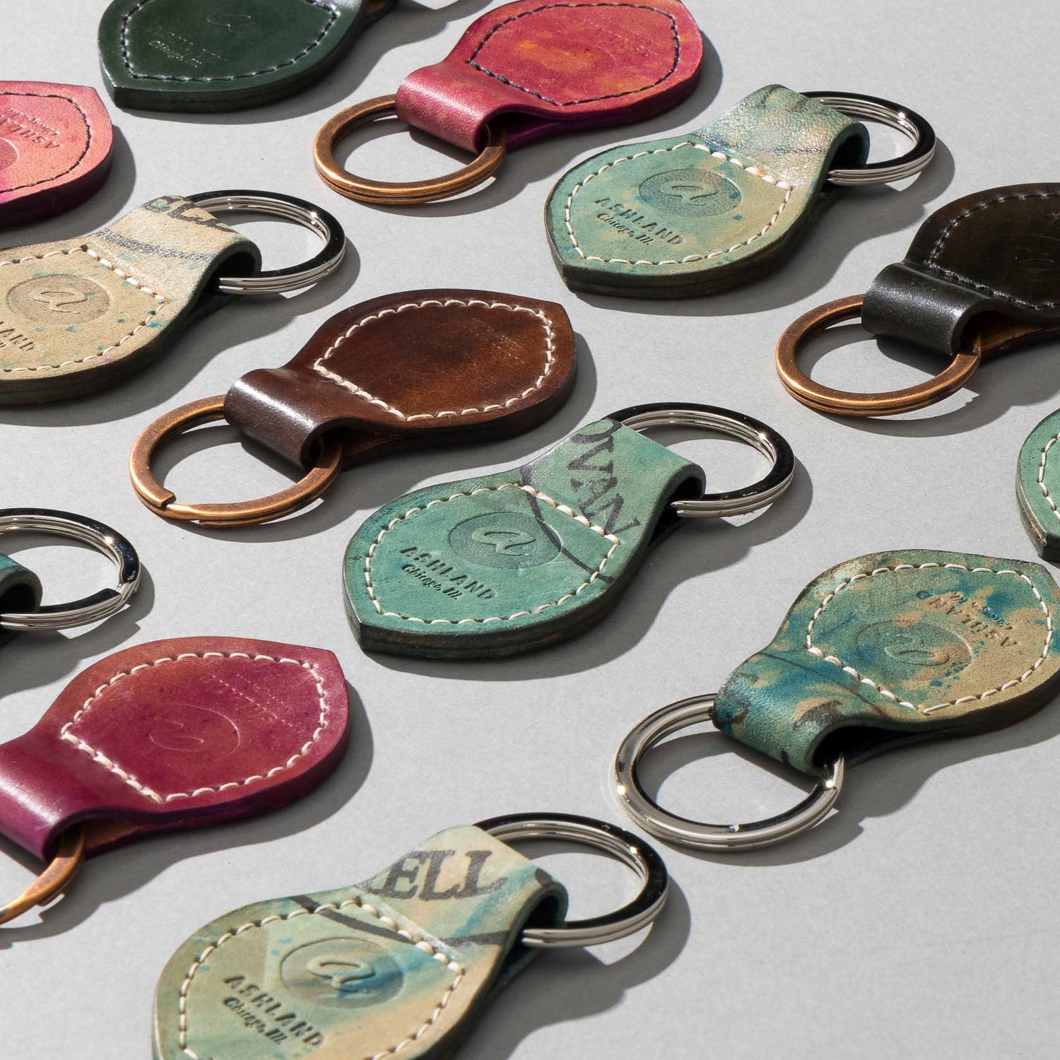 Shell Cordovan Mystery Key Fob