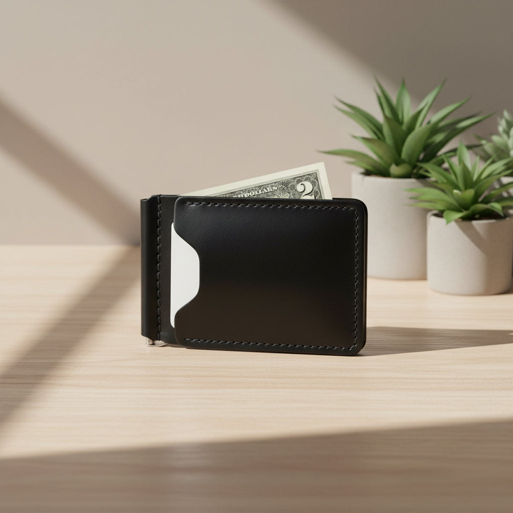 Capone Leather Money Clip