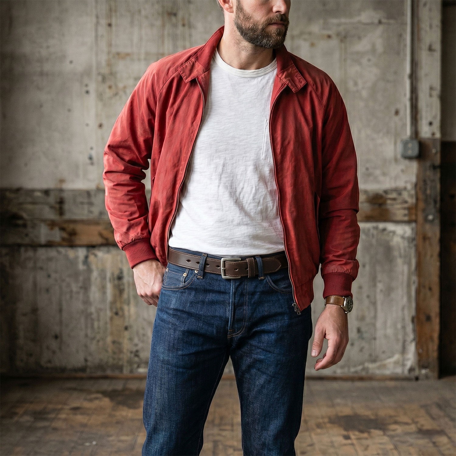 Bucktown Leather Belt 1.25"