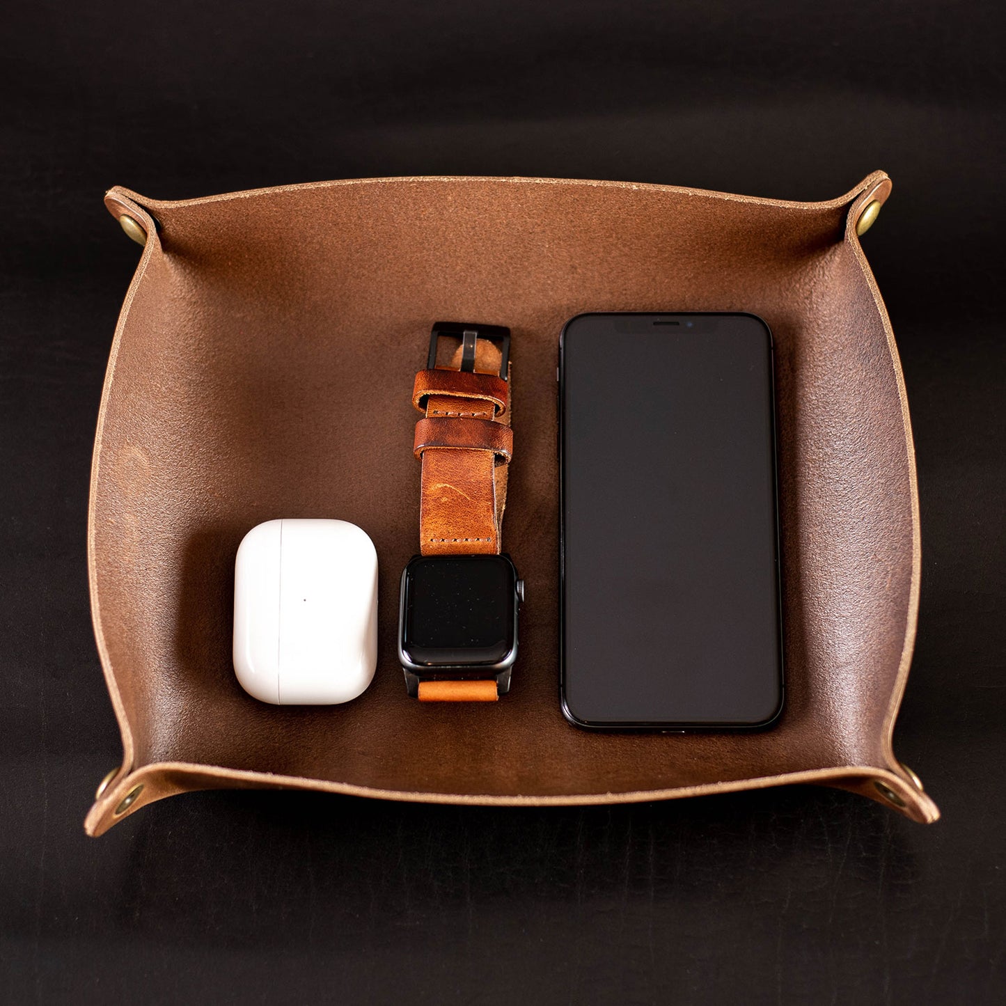 Leather Valet Tray