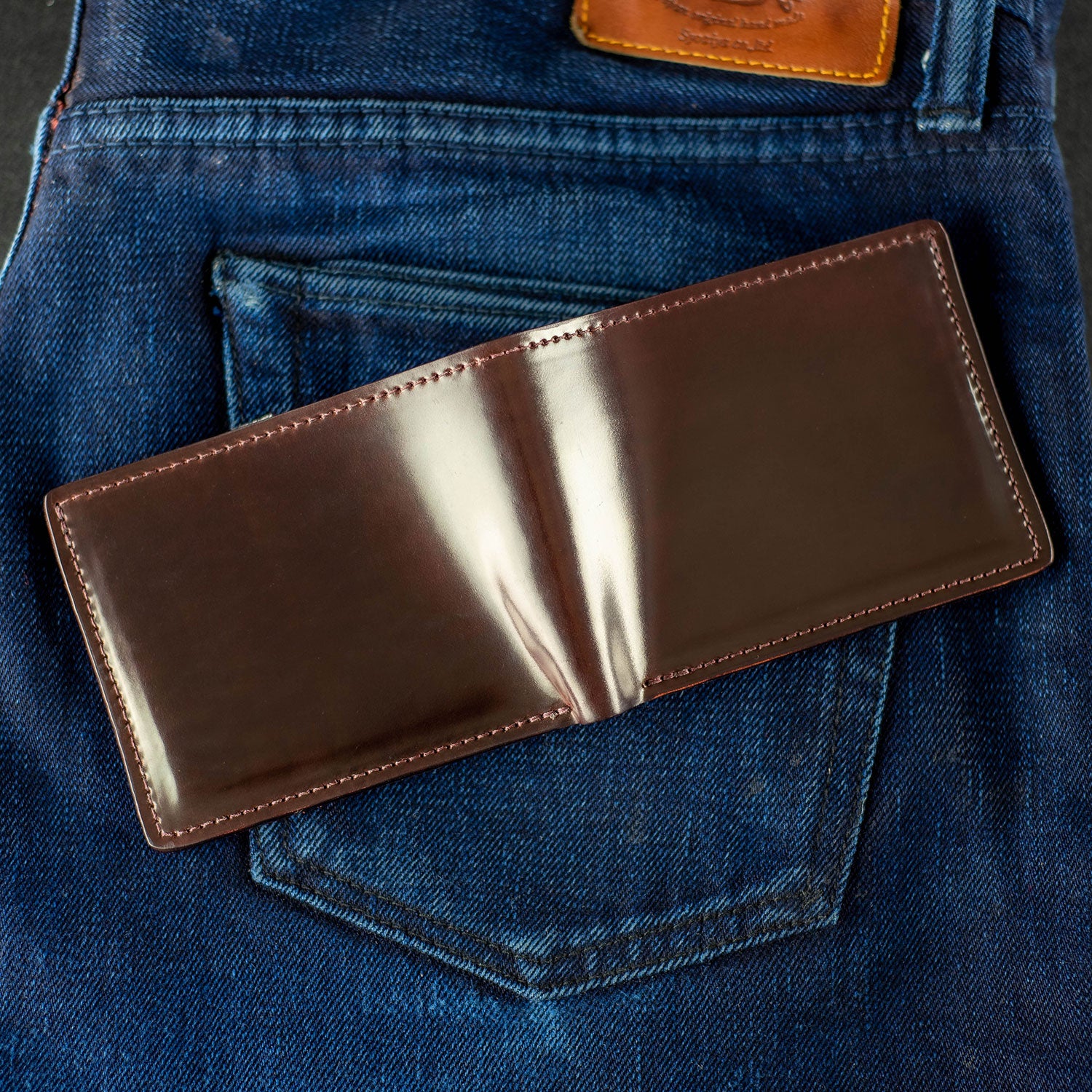 ashland leather wallet