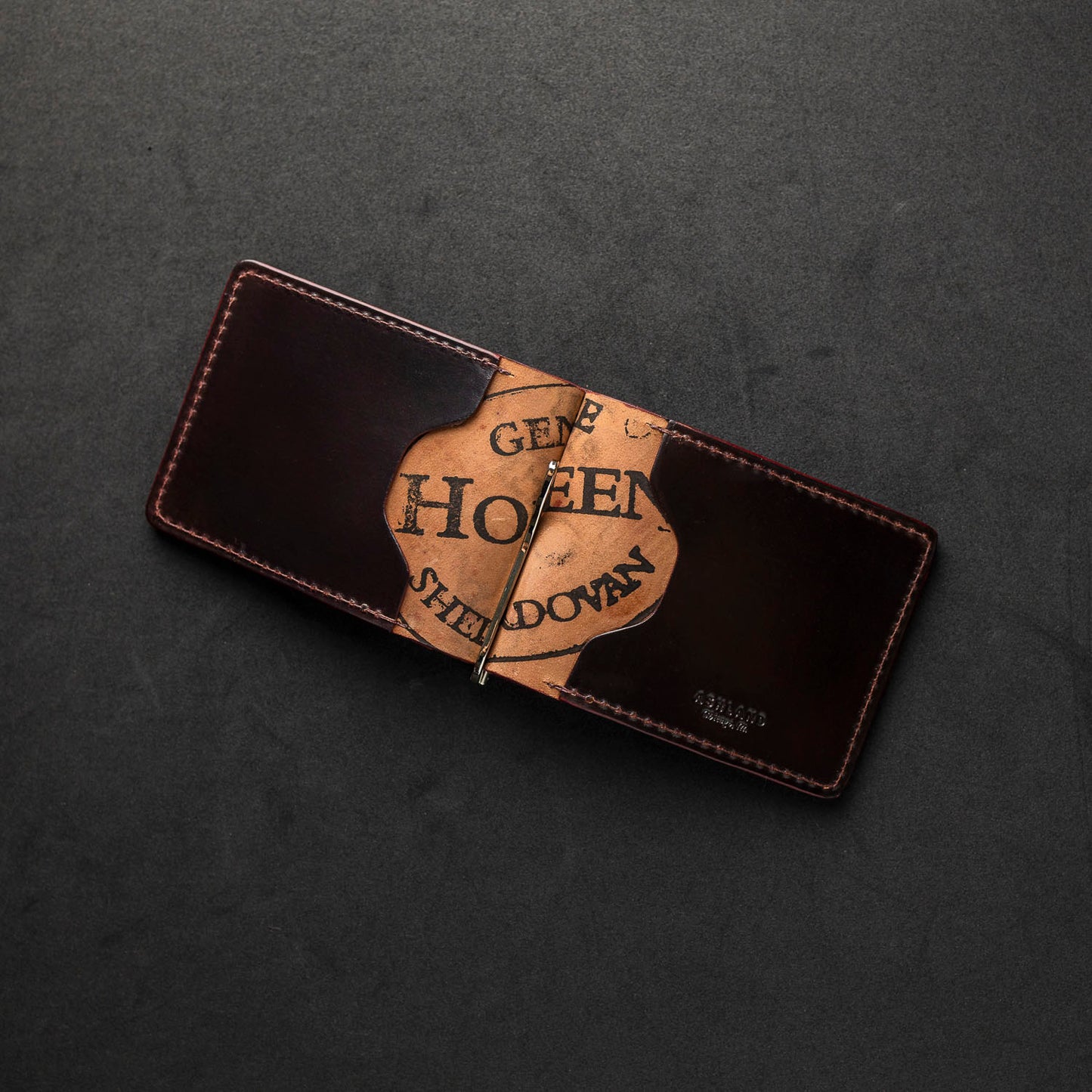 Capone Leather Money Clip