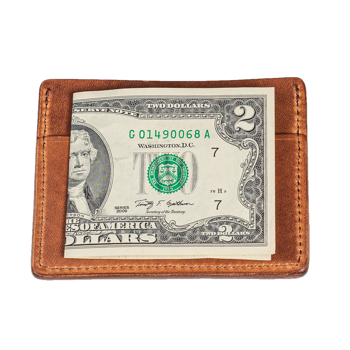 leather card holder