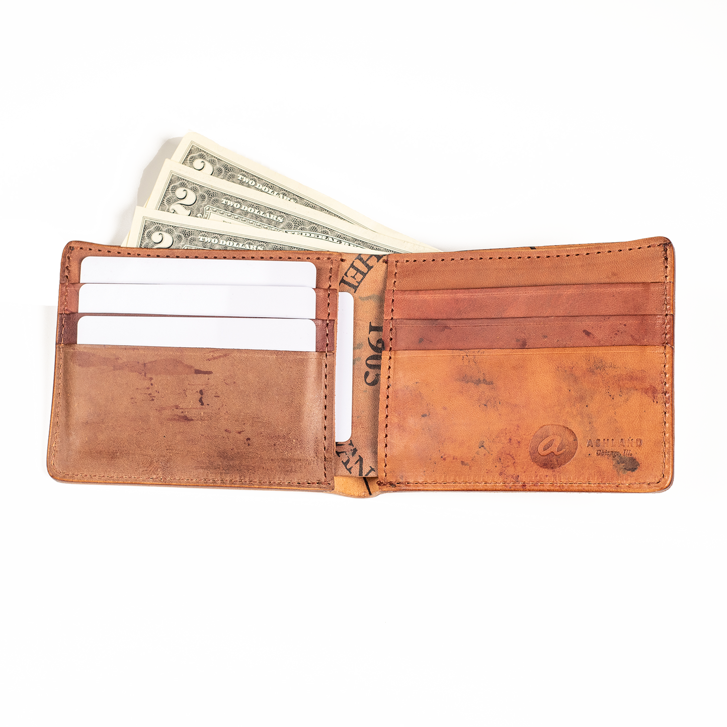 leather wallet for patina