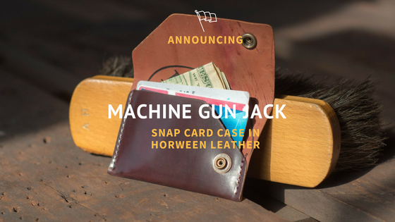 New Model - Machine Gun Jack - Snap Card Case