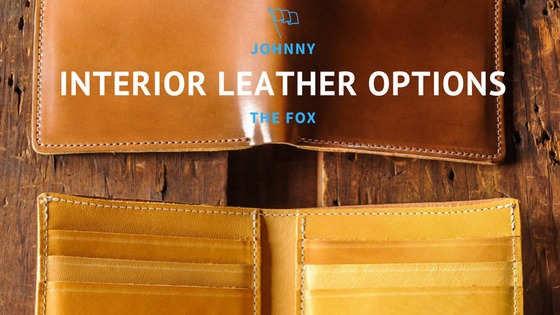 Johnny the Fox Interior Leather Options
