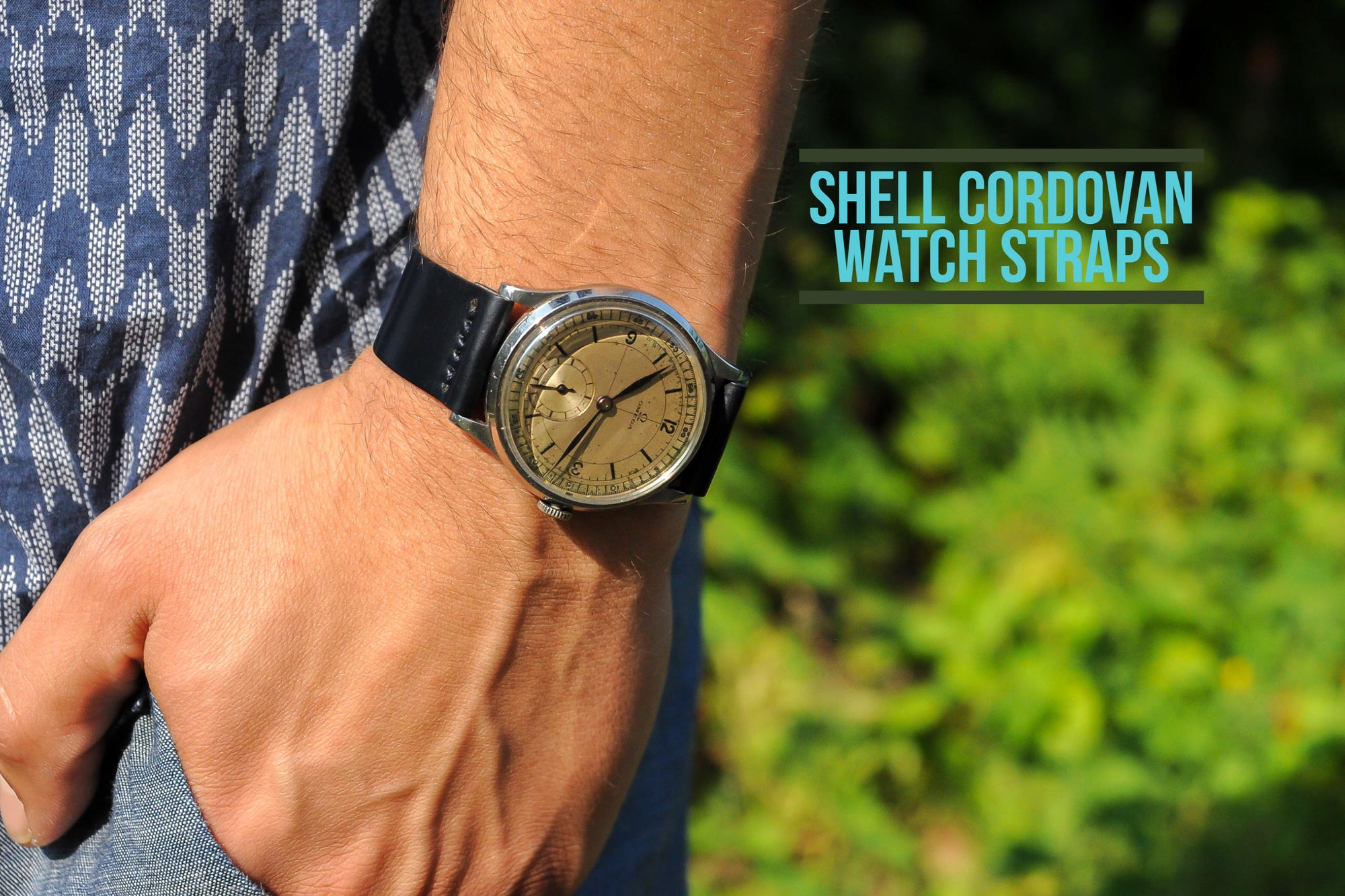 Shell Cordovan Watch Straps