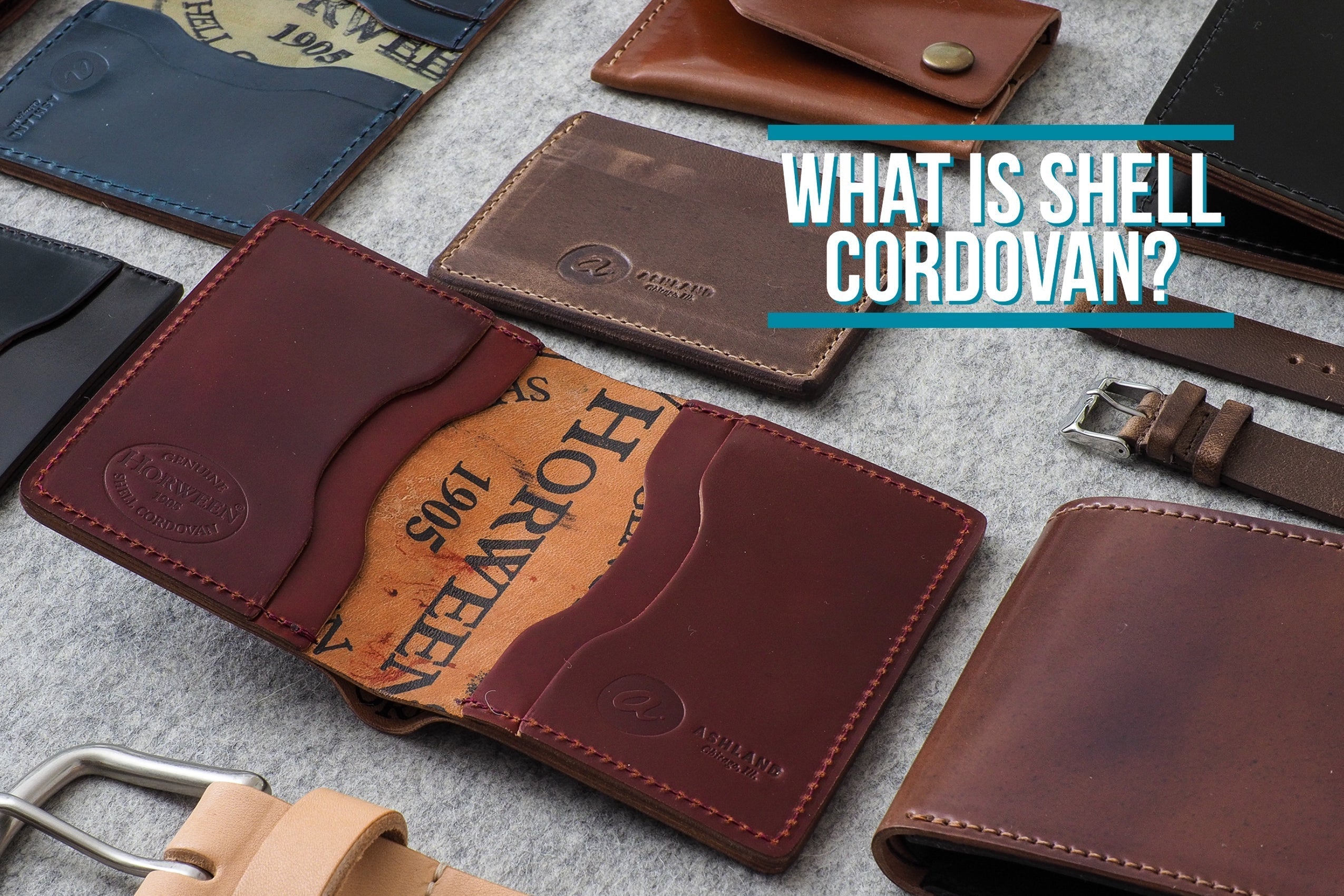 Shell Cordovan Jacket What is Shell Cordovan? – Ashland Leather