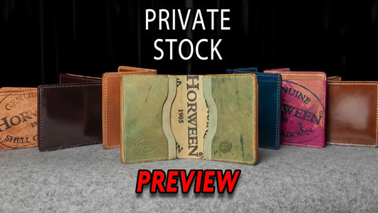 100 Unique Private Stock Leather Wallets