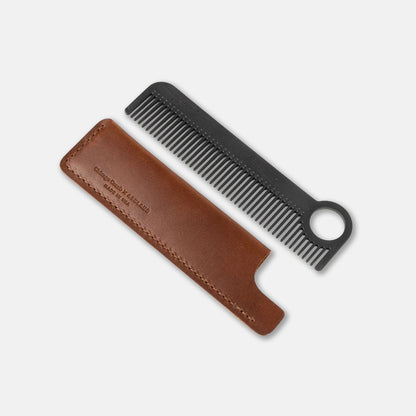 Chicago Comb & Leather Sheath