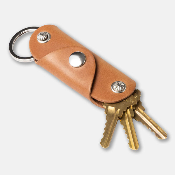 Vault Key Holder – Natural Horween® Shell Cordovan – Ashland Leather