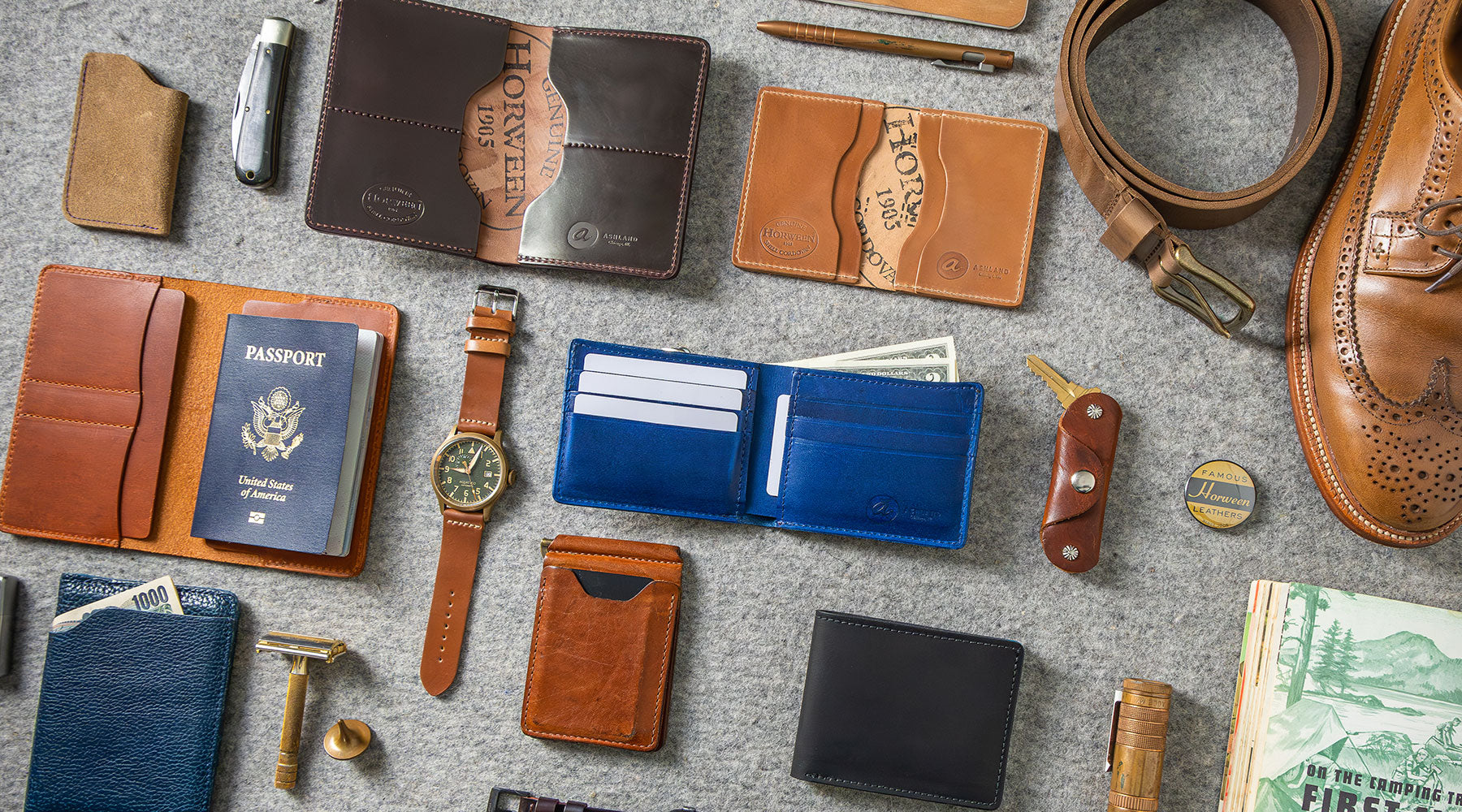 Famous Luxury Men's Leather Wallet
