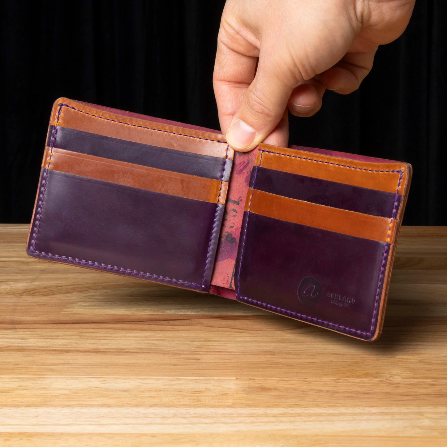 B-Grade Johnny the Fox Leather Wallet