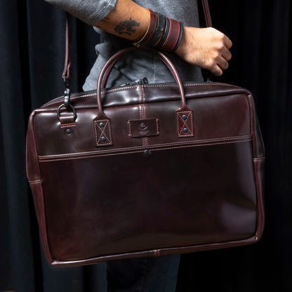 One-Off Shell Cordovan Briefcase