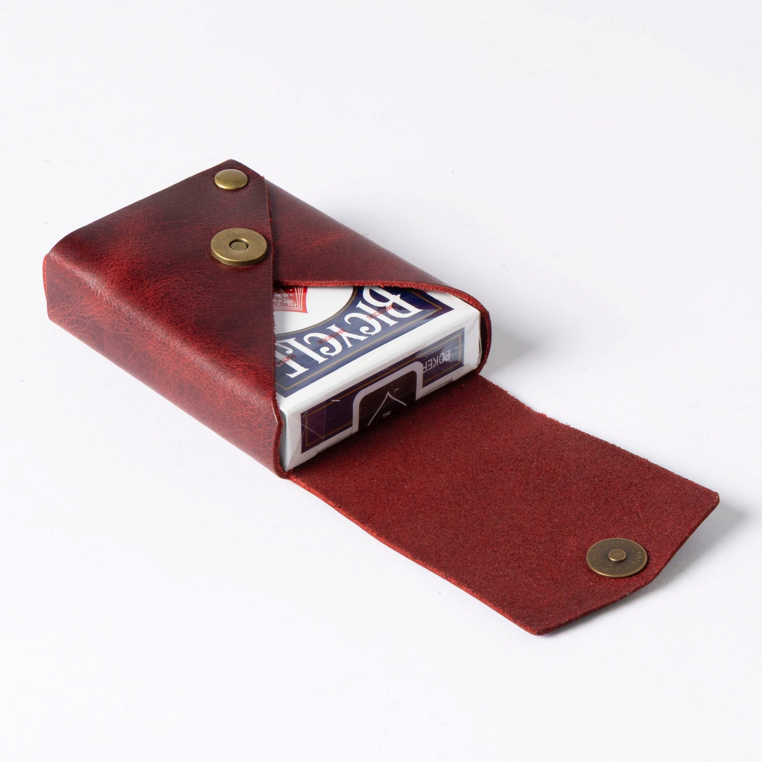 One-Off Leather Playing Card Case