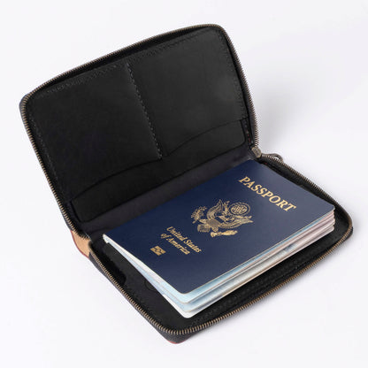 One-Off Prototype Zipper Passport & Field Notes Holder