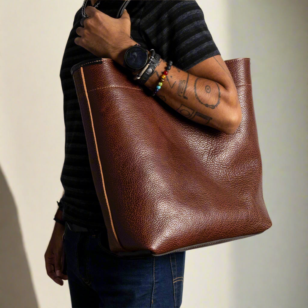PROTOTYPE Leather Tote Bag