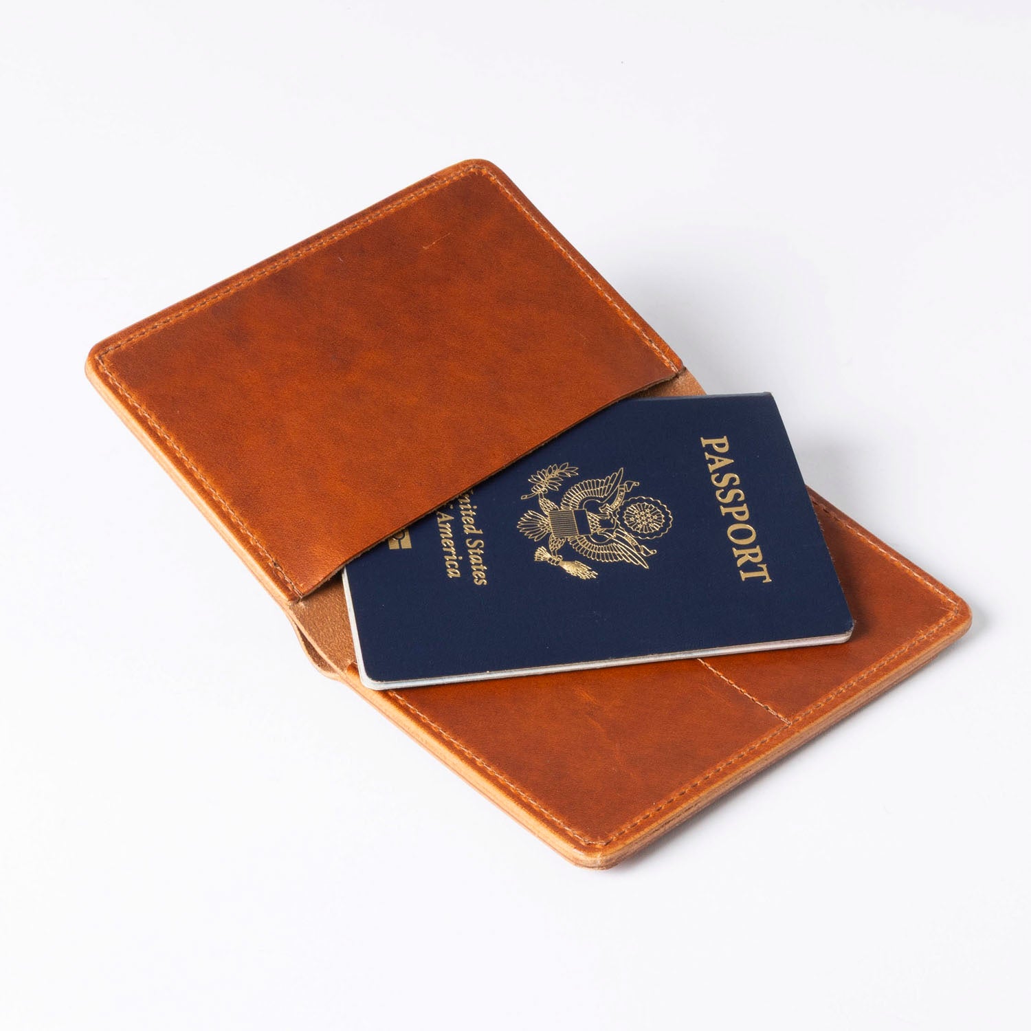 One-Off Traveler Passport Holder Flipped