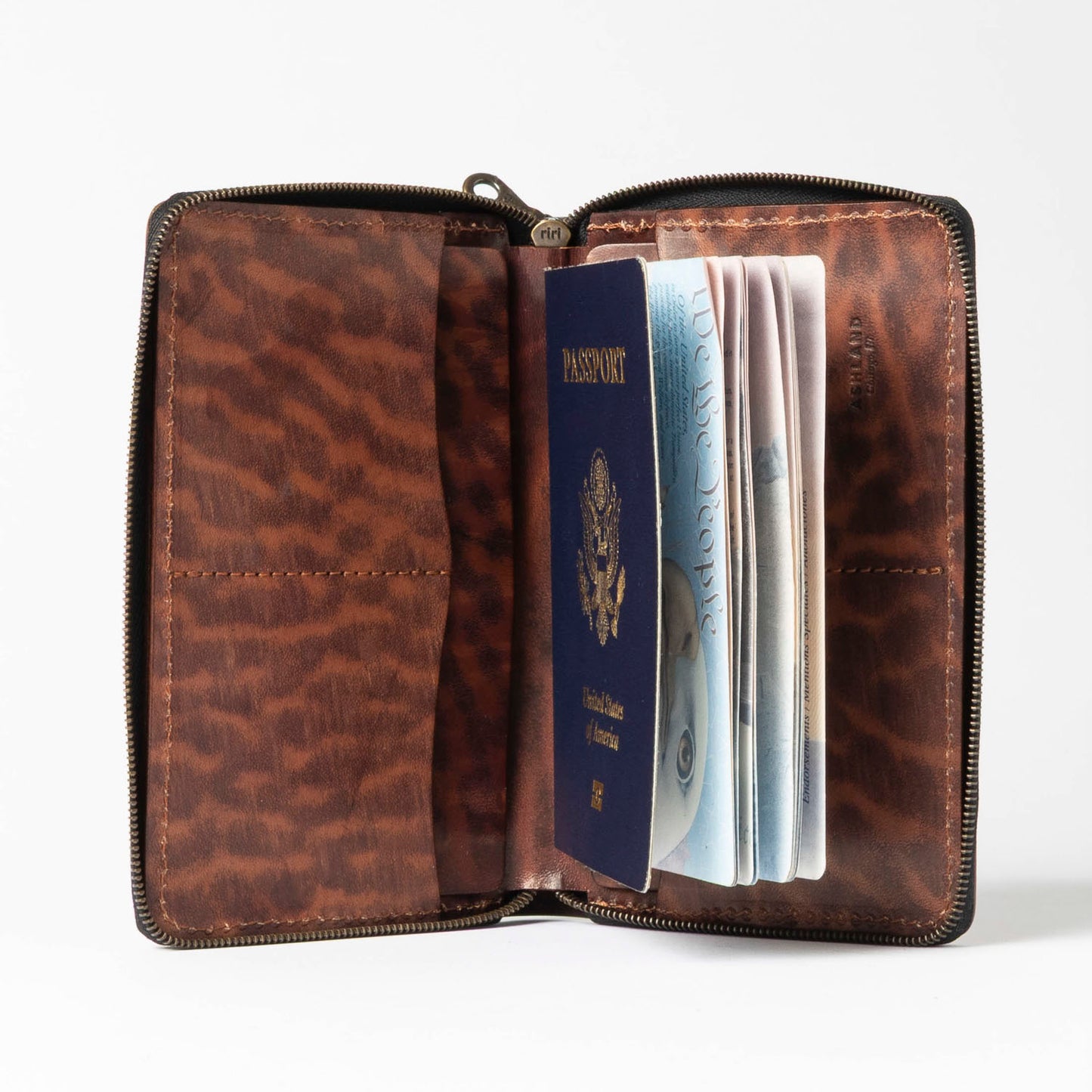 One-Off Prototype Zipper Passport & Field Notes Holder