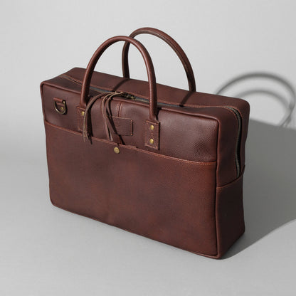 One-Off LaSalle Leather Briefcase