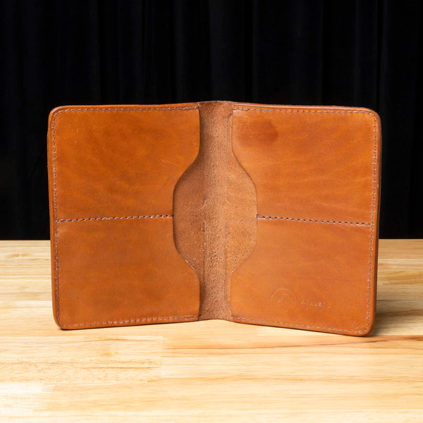 【新品】LUXURY MATERIAL HERITAGE WALLET DEMO Fat Herbie Double Bifold Wallet | Horween Leather – Ashland