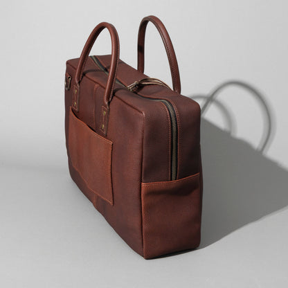 One-Off LaSalle Leather Briefcase