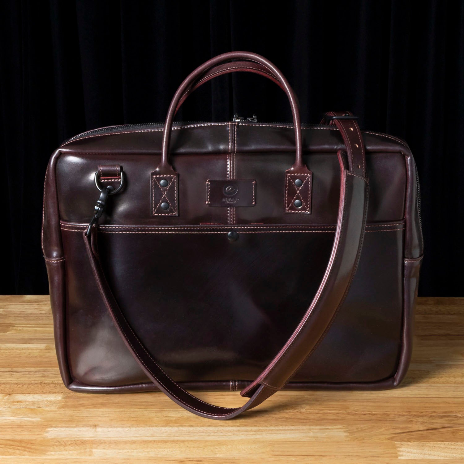 One-Off Shell Cordovan Briefcase
