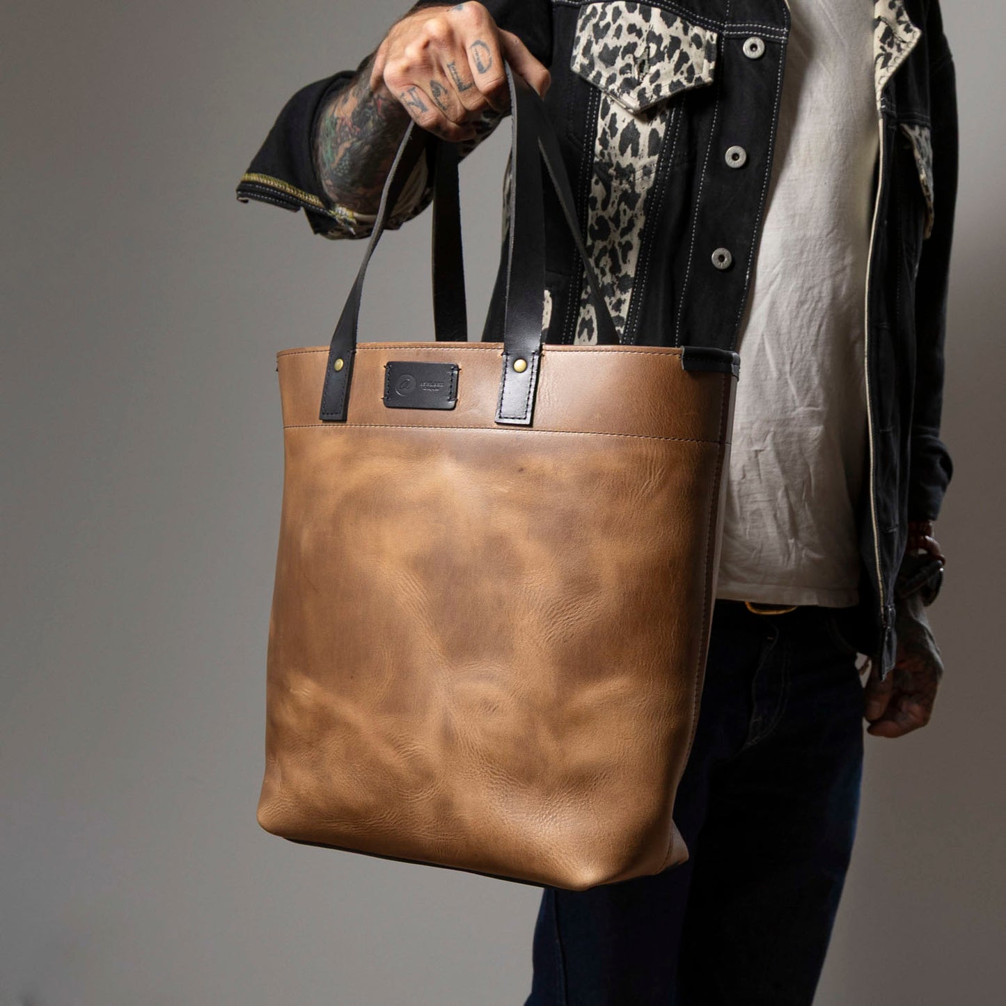 PROTOTYPE Leather Tote Bag