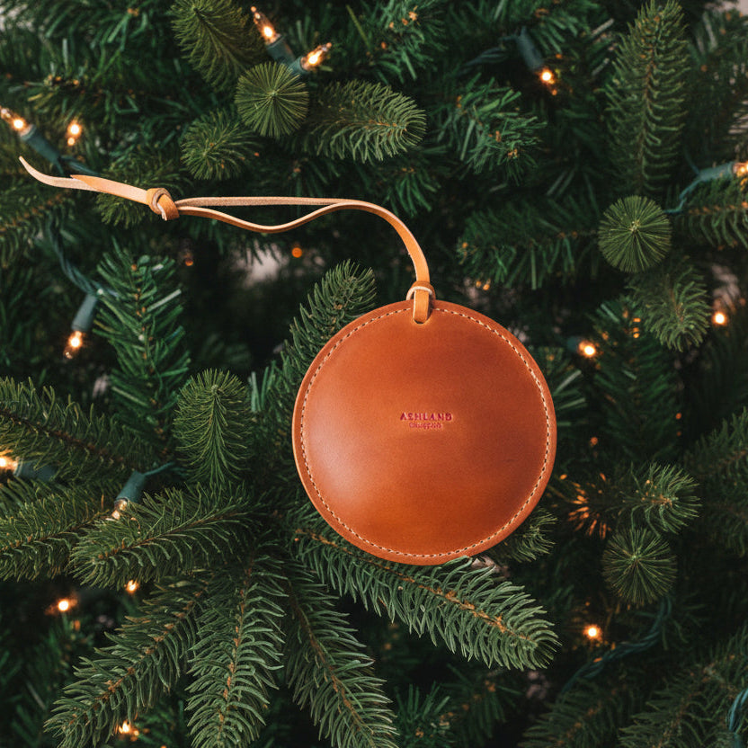 Padded Circle Christmas Ornament