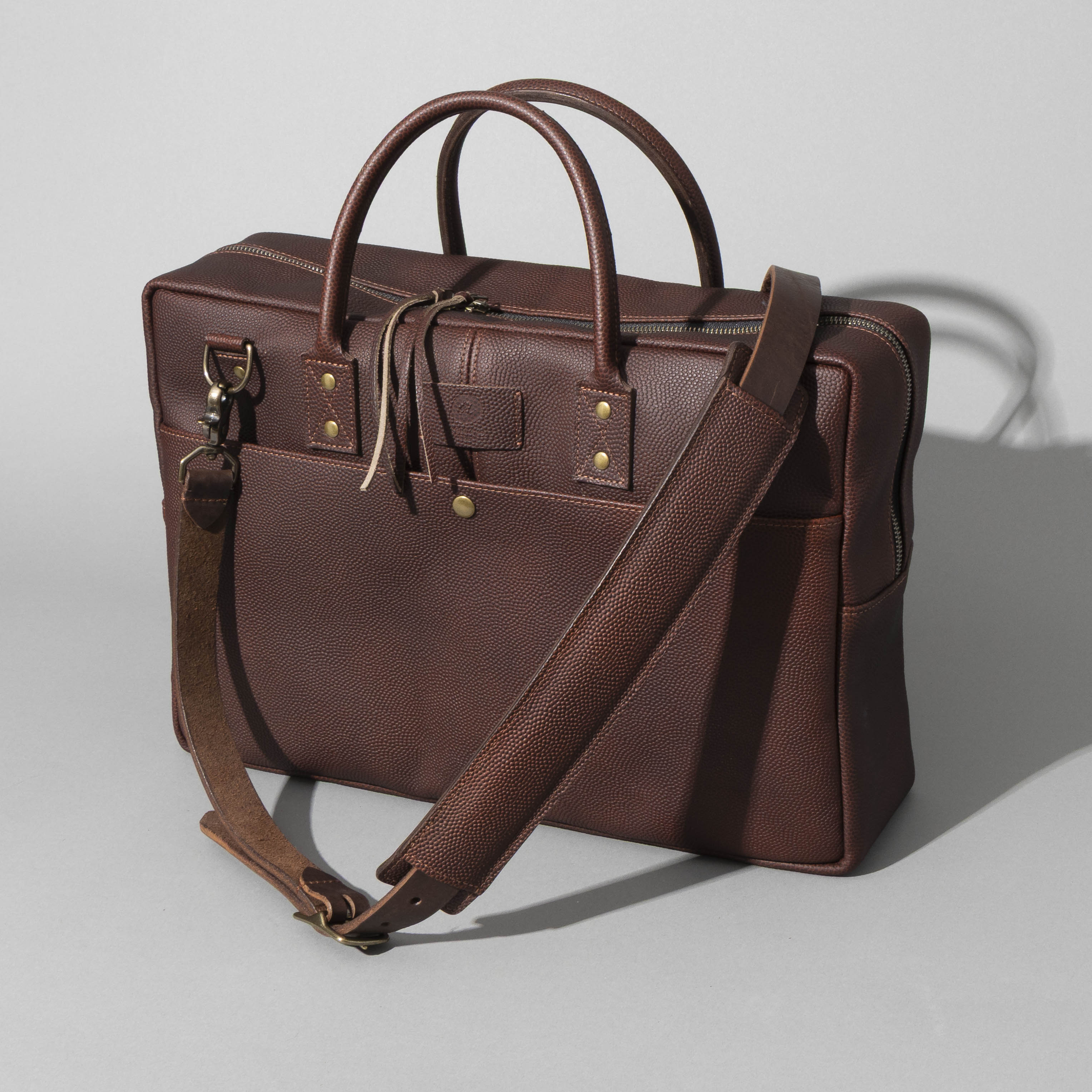 One-Off LaSalle Leather Briefcase