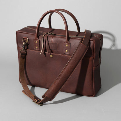 One-Off LaSalle Leather Briefcase