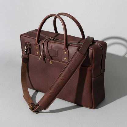 One-Off LaSalle Leather Briefcase