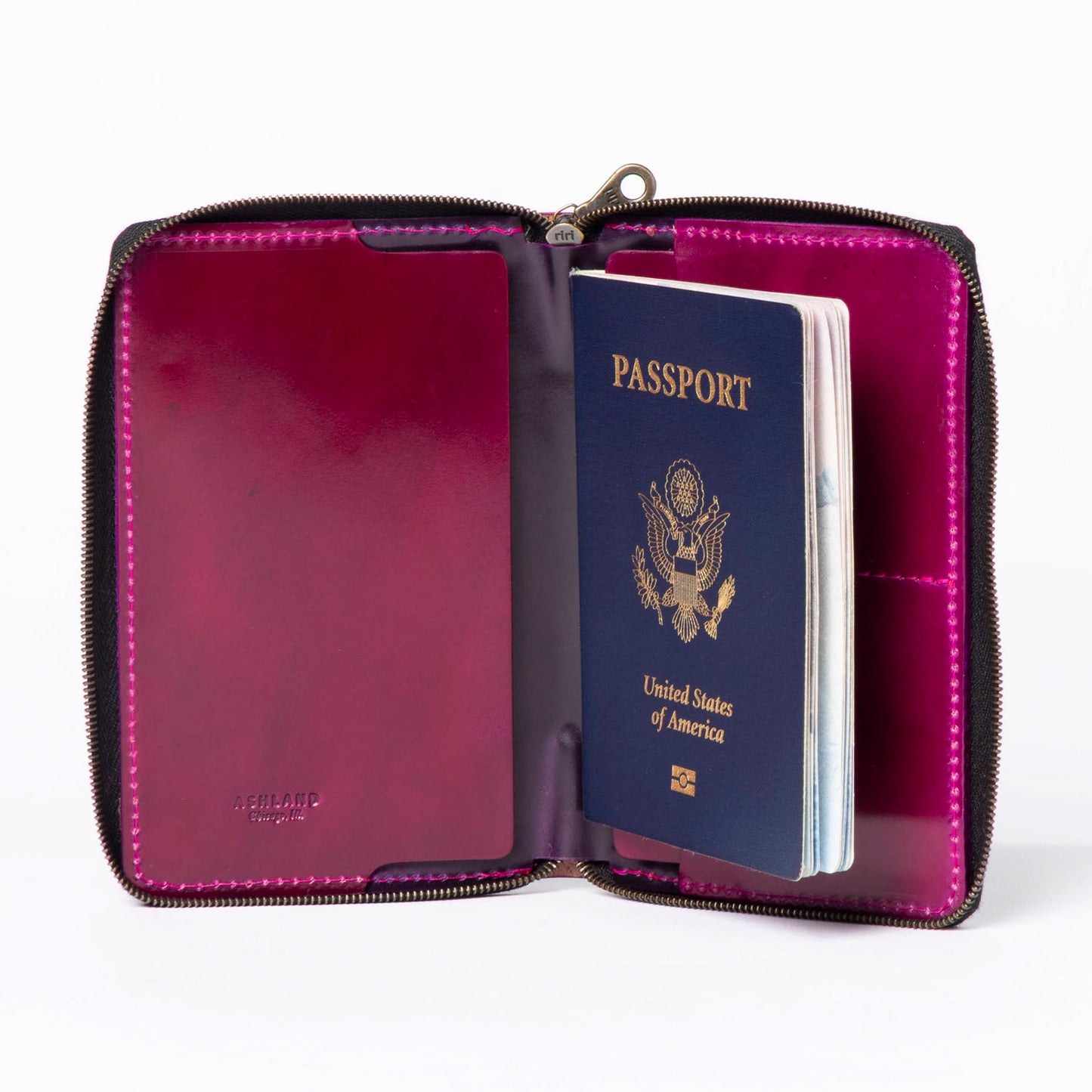 One-Off Prototype Zipper Passport & Field Notes Holder