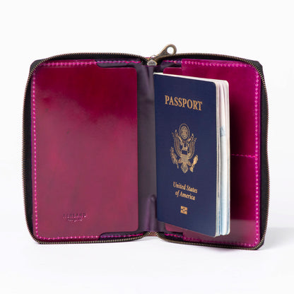 One-Off Prototype Zipper Passport & Field Notes Holder