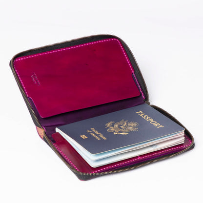 One-Off Prototype Zipper Passport & Field Notes Holder